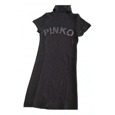Pre-owned Pinko Wool Jumper In Black
