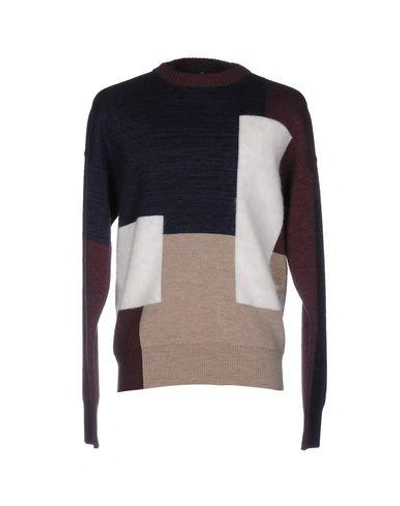 Oamc Sweaters In Dark Blue