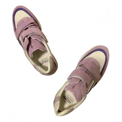 Pre-owned Cesare Paciotti Leather Trainers In Multicolour