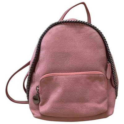 Pre-owned Stella Mccartney Falabella Go Backpack In Pink