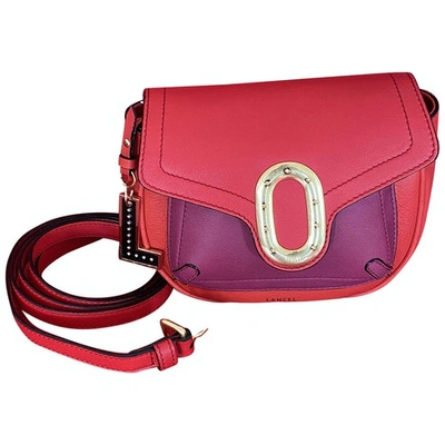 Pre-owned Lancel Romane Red Leather Handbag