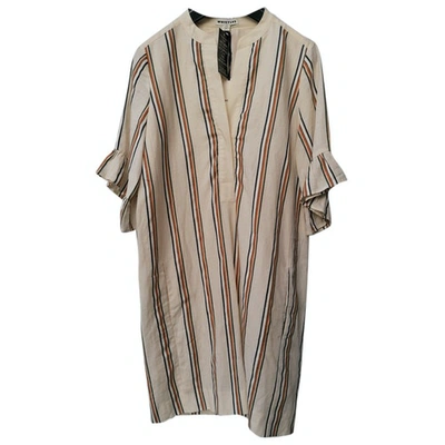 Pre-owned Whistles Mid-length Dress In Beige