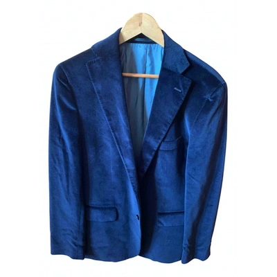 Pre-owned Hugo Boss Vest In Blue