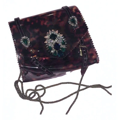 Pre-owned Shourouk Clutch Bag In Multicolour