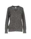 Pinko Sweaters In Grey