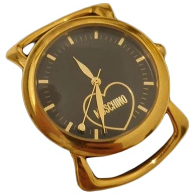 Pre-owned Moschino Cheap And Chic Watch In Black