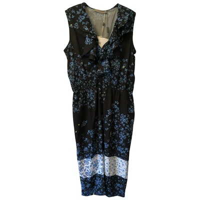 Pre-owned Preen Mid-length Dress In Blue