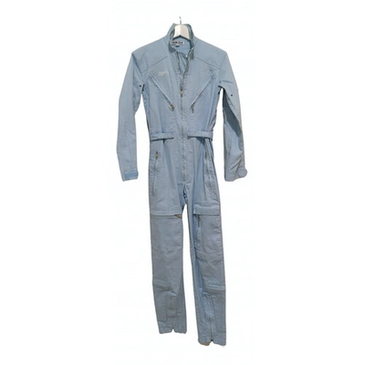 Pre-owned I.am.gia Blue Cotton Jumpsuit