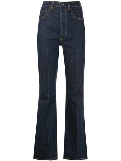 Levi's Ribcage High Waist Bootcut Jeans In Blue