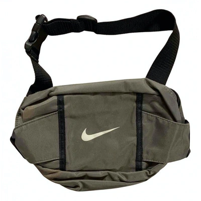 Pre-owned Nike Black Cotton Bag