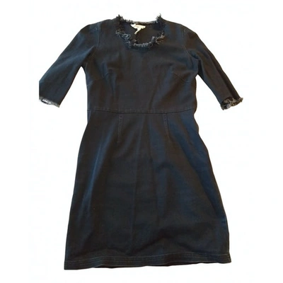 Pre-owned Isabel Marant Étoile Mini Dress In Navy