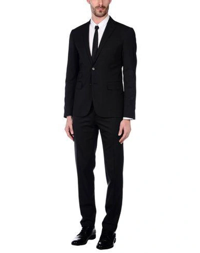 Dsquared2 Suits In Steel Grey