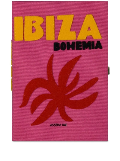 Assouline X Olympia Le-tan Ibiza Clutch In Pink