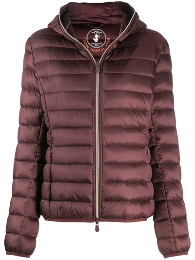 Save The Duck Irisy Padded Jacket In Red