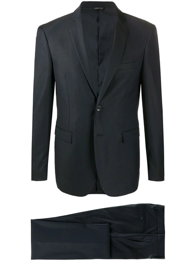 Tonello Single-breasted Tailored Suit In Blue
