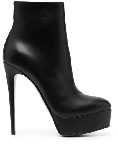 Le Silla Miranda Ankle Boots In Black