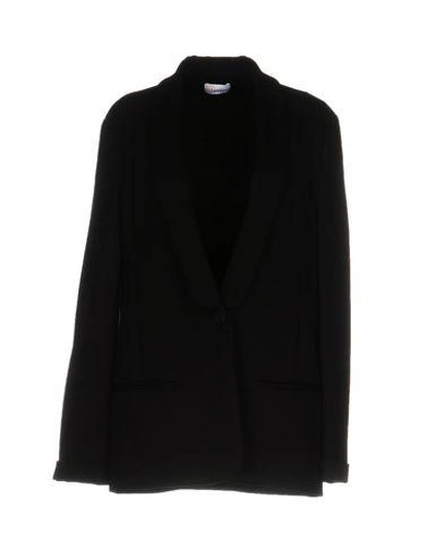 Red Valentino Blazer In Black