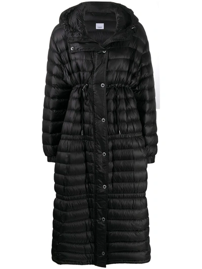 Burberry Coats In Nero