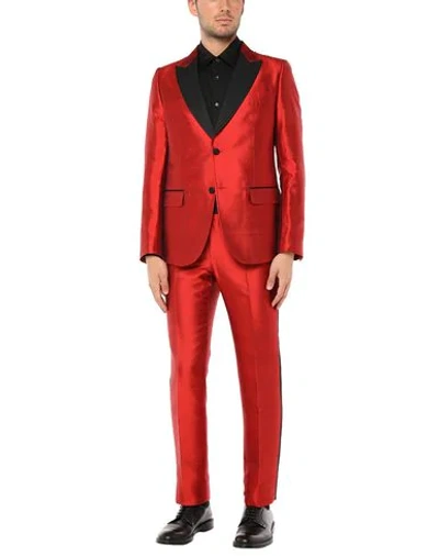Gucci Suits In Red