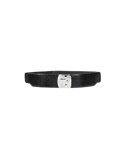 Gucci High-waist Belt In Black