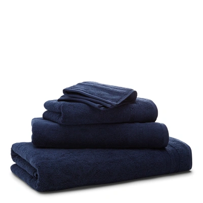 Polo Ralph Lauren Payton Bath Towels & Mat In True Nautical Navy