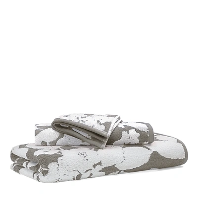 Polo Ralph Lauren Sanders Floral Bath Towels In Pewter Grey
