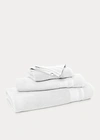 Ralph Lauren Wilton Towels & Mat In Shell