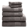 Polo Ralph Lauren Sanders 6-piece Towel Set In Charcoal