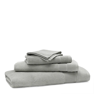 Polo Ralph Lauren Sanders Bath Towels & Mat In Pewter Grey