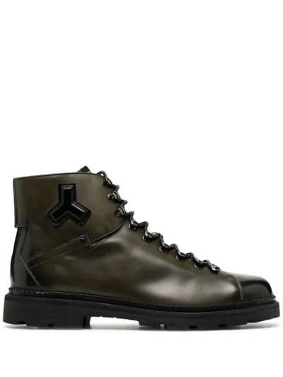 Bally Mezzalama Boots In Green