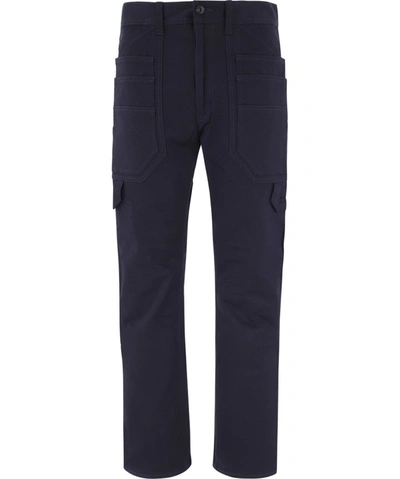 Junya Watanabe Comme Des Garçons Cargo Pants In Blue