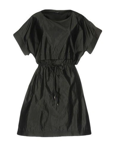 Jil Sander Short Dress In Lead