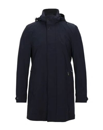 Moorer Full-length Jacket In Dark Blue