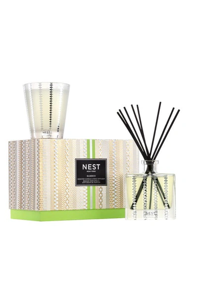 Nest New York Bamboo Candle & Reed Diffuser Set