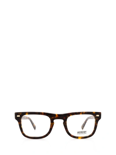 Moscot Kavell Tortoise Unisex Eyeglasses In Brown