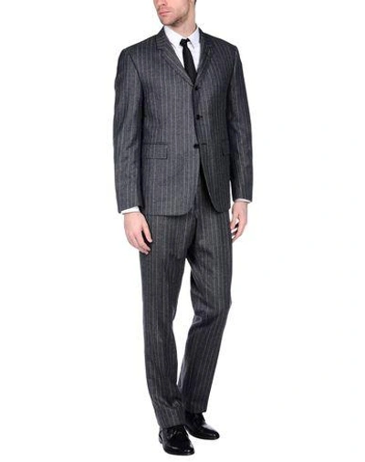 Thom Browne Suits In Grey