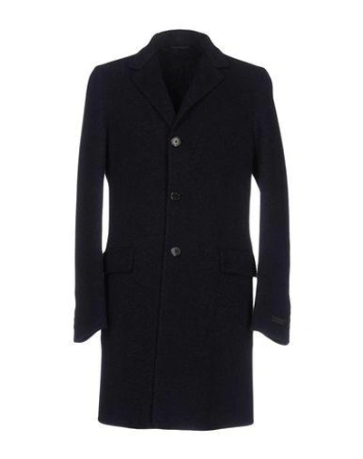 Prada Coat In Dark Blue