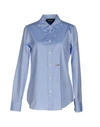 Dsquared2 Solid Color Shirts & Blouses In Azure