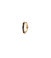 Tory Burch Serif-t Enameled Stackable Ring In Tory Gold/black