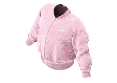 Pre-owned Nike X Drake Certified Lover Boy Bomber Jacket (friends And Family) Pink