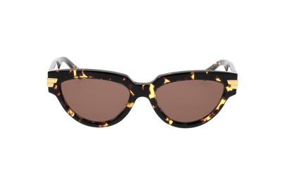 Bottega Veneta Eyewear Cat Eye Sunglasses In Multi