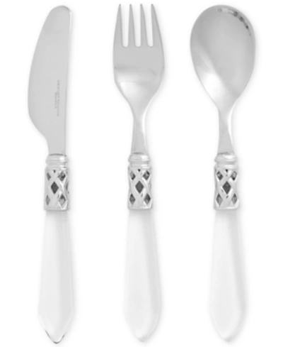 Vietri Aladdin 3-pc. Children's Flatware Set In Clear