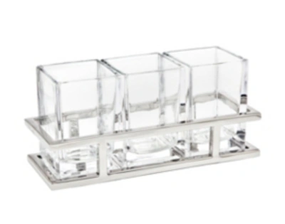 Godinger Aspen Flatware Caddy In Clear