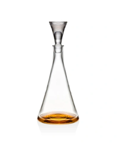 Godinger Novo Finley Gold Decanter In Clear