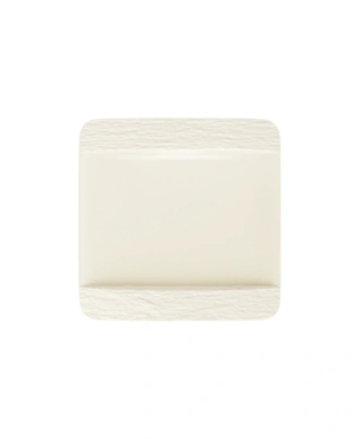 Villeroy & Boch Manufacture Rock Dinner Plate Square In White