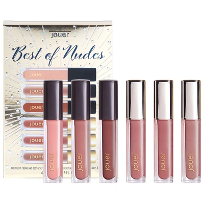 Jouer Cosmetics Best Of Nudes Mini Lip Set 6 X 0.068 oz/ 2 G