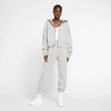 Nike Women's Sportswear Essential Fleece Jogger Pants In Grey