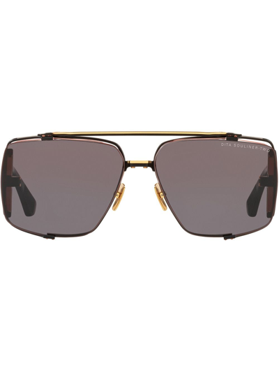 Dita Eyewear Souliner-two Sunglasses In Gold