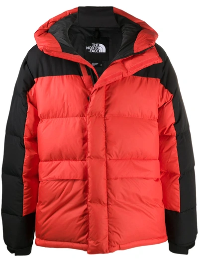 The North Face North Face Himalayan Down Parka - Flare Red In Orange