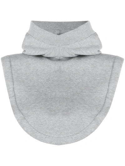 Burberry Hood Bib In Grey